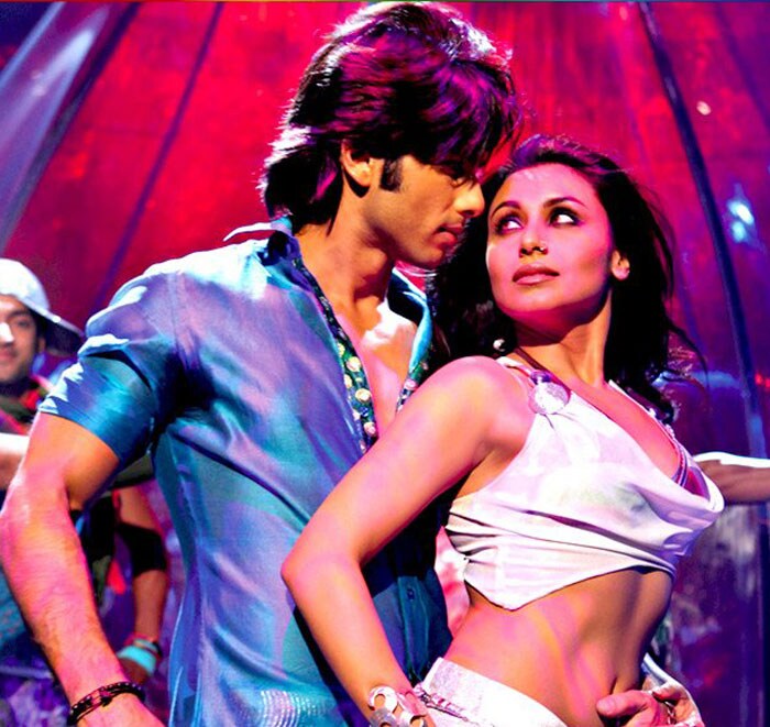 Though <i>Dil Bole Hadippa</i> was not a success at the box office, but Rani Mukherjee and Shahid Kapoor's chemistry definitely caught many eyeballs.