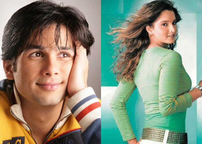 Shahid was also romantically linked with Sania Mirza, but neither confirmed the relationship.