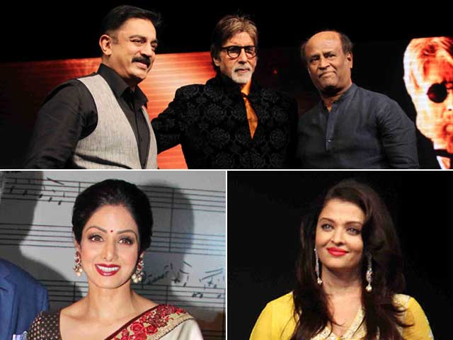 Rajinikanth, Kamal Haasan, Sridevi, Ash Root for <i>Shamitabh</i>