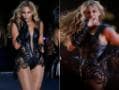 Photo : Beyonce is bootylicious in leather and lace