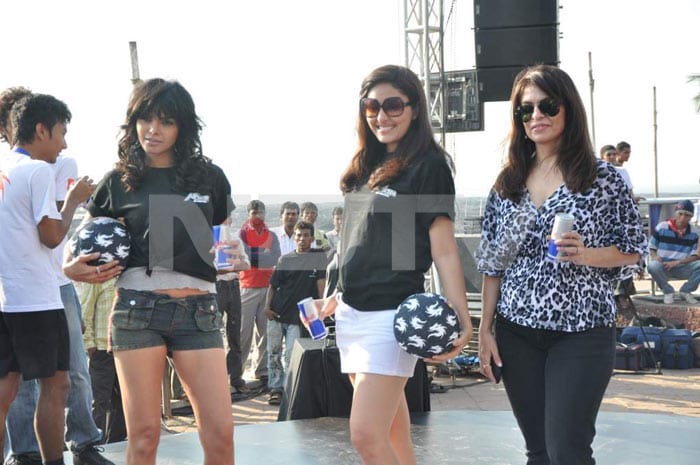 Sherlyn Chopra and Pooja Chopra at Red Bull Free Style event