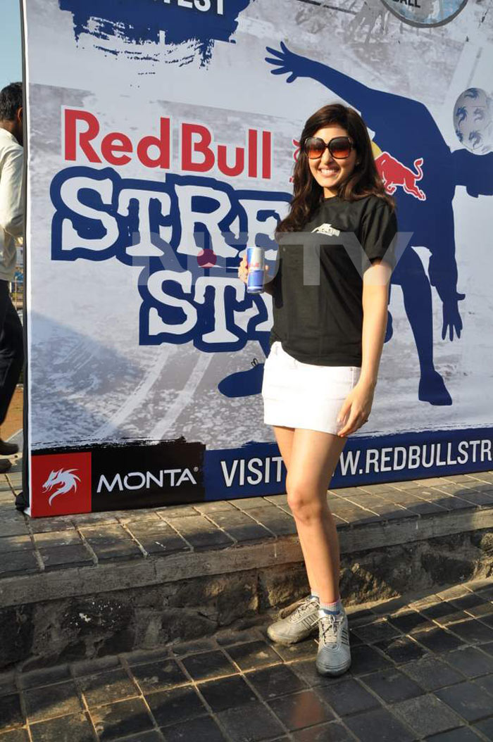 Pooja Chopra at Red Bull Free Style event