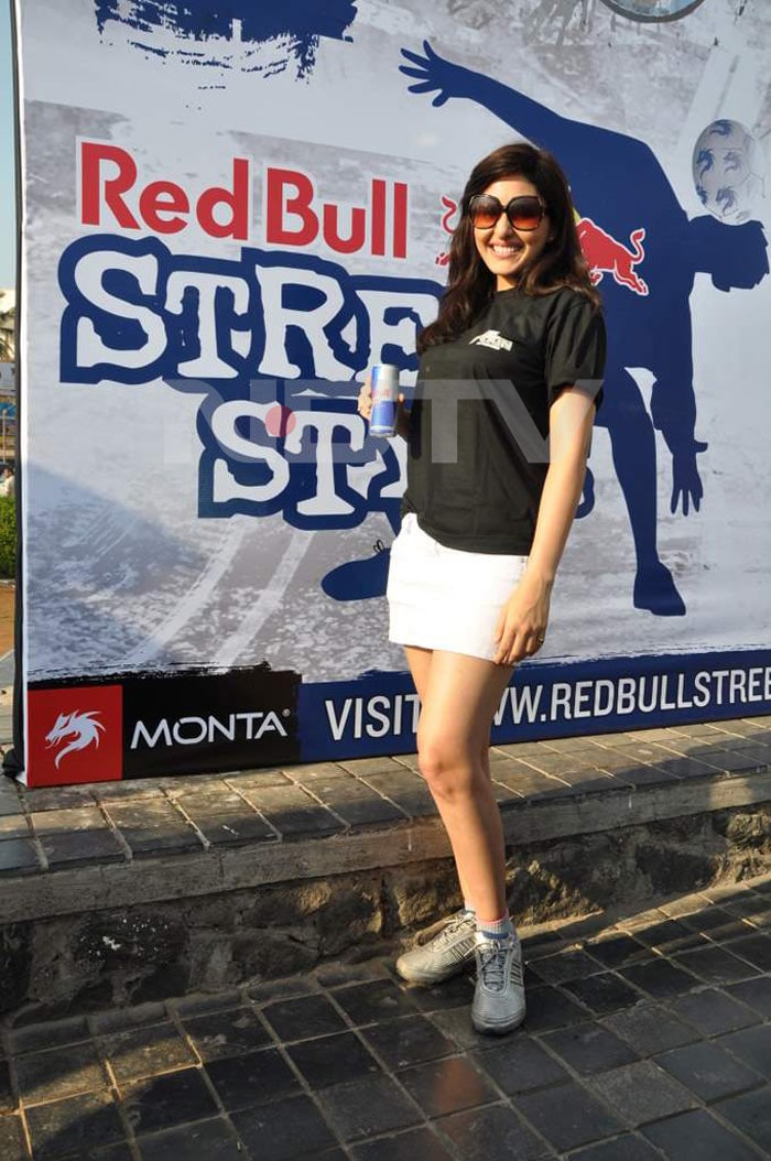 Pooja Chopra at Red Bull Free Style event