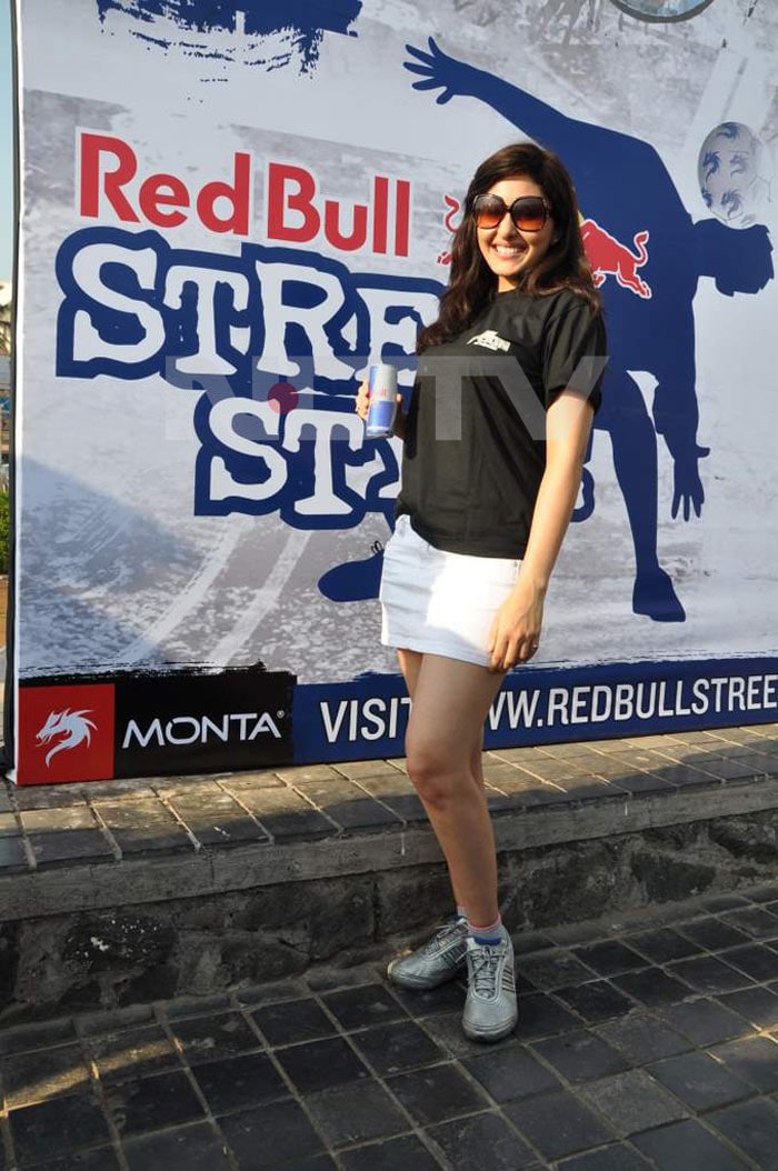 Pooja Chopra at Red Bull Free Style event