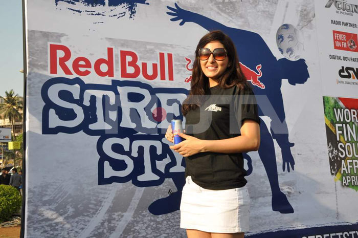 Pooja Chopra at Red Bull Free Style event