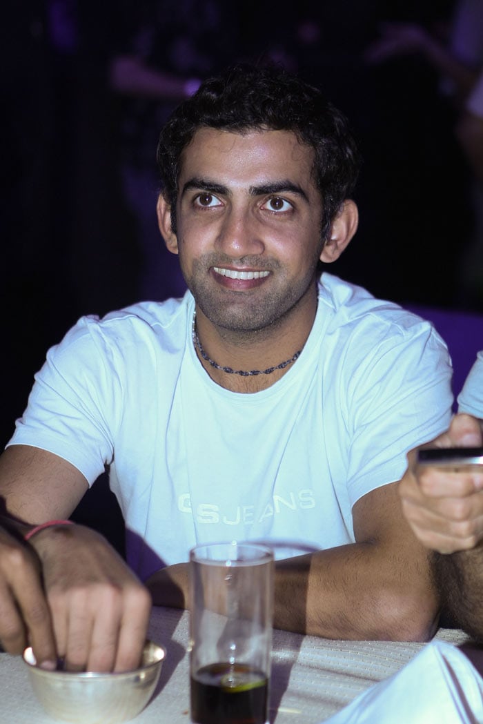 Gautam Gambhir of Delhi Daredevils attends the IPL Nights party held at ITC Sonar Bangla on April 7, 2010 in Kolkata, India. (Photo: IPL2010/Getty Images)