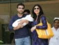 Photo : Shilpa, Raj take newborn son home
