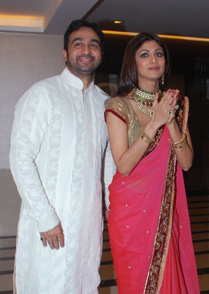 Shilpa though did not speak to the media but sent out an SMS which read that she needs everybody's blessings.(Photo: AFP)