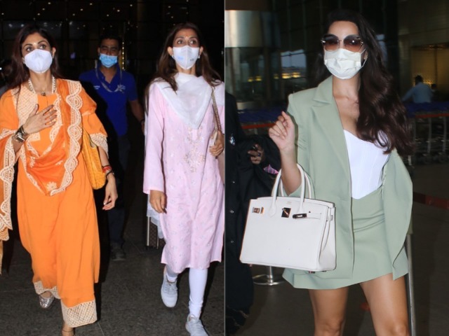 Shilpa Shetty, Nora Fatehi's Airport Diaries