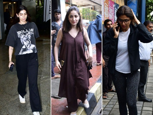 Photo : Shilpa Shetty, Yami Gautam And Khushi Kapoor's Week Day Outing