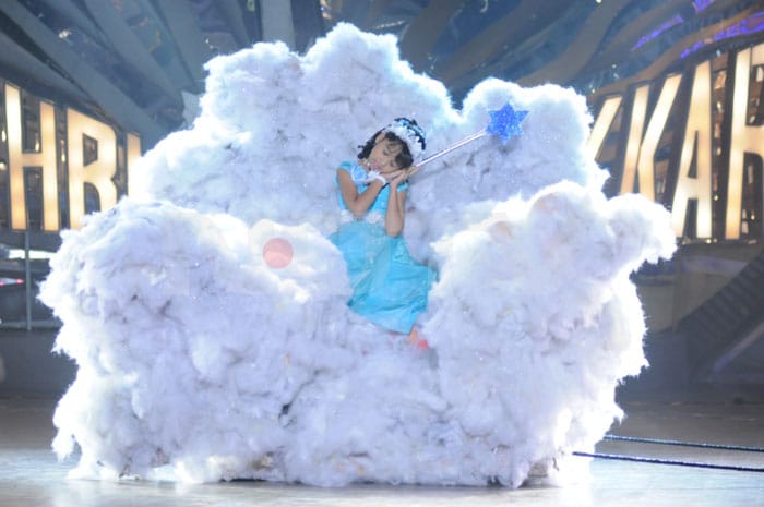 Little wonder Sparsh performs during the show