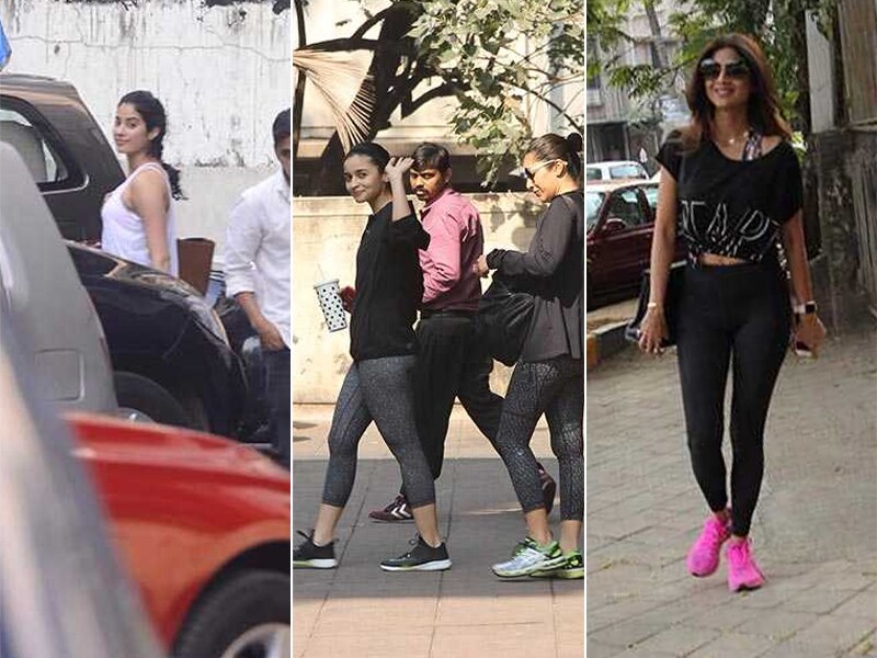 Photo : Shilpa Shetty, Janhvi Kapoor, Alia Bhatt Are Gym Enthusiasts