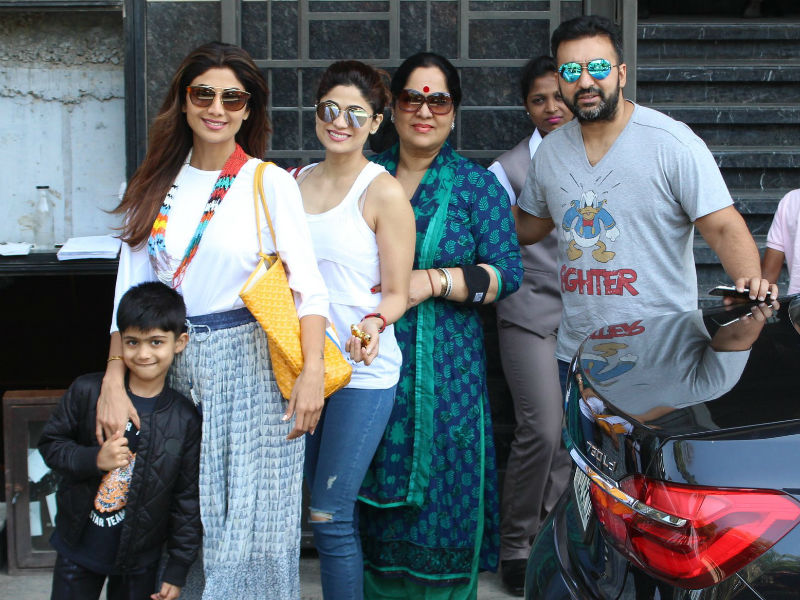 Inside Shilpa Shetty's Famjam