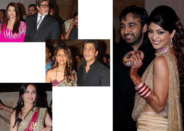 The couple later hosted a reception, which was attended by Bollywood biggies like Amitabh Bachchan, Aishwarya Rai Bachchan, Shah Rukh Khan and Rani Mukherjee to name a few.