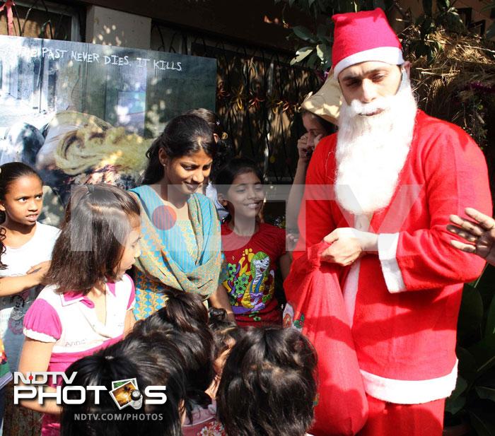 Shiney becomes Santa this Christmas