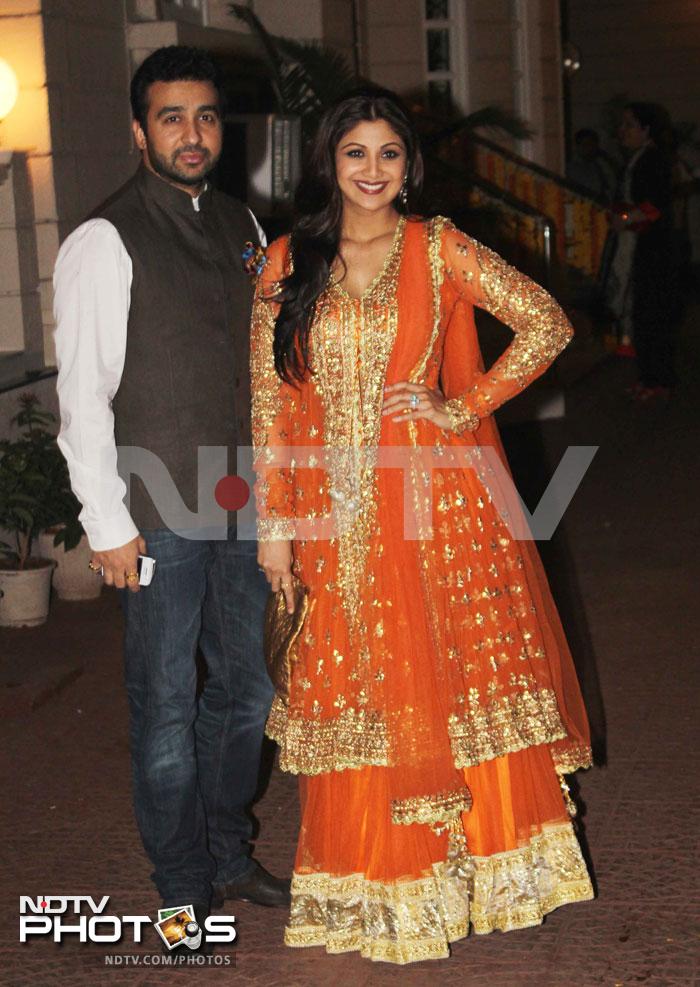 Shilpa, Sunny at Ekta Kapoor\'s Diwali party