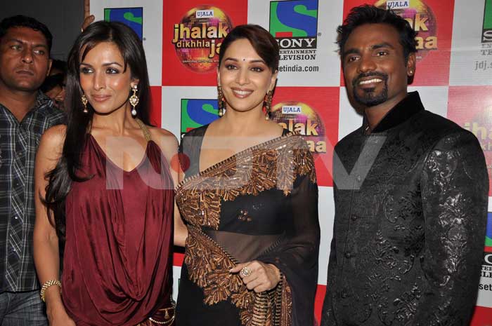 Spotted: Ash, Madhuri, Malaika