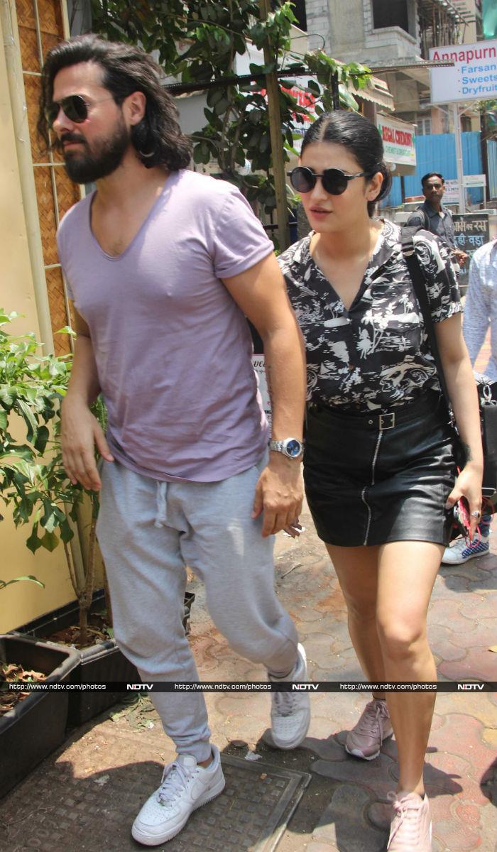 Shruti Haasan\'s Day Out With Rumoured Boyfriend