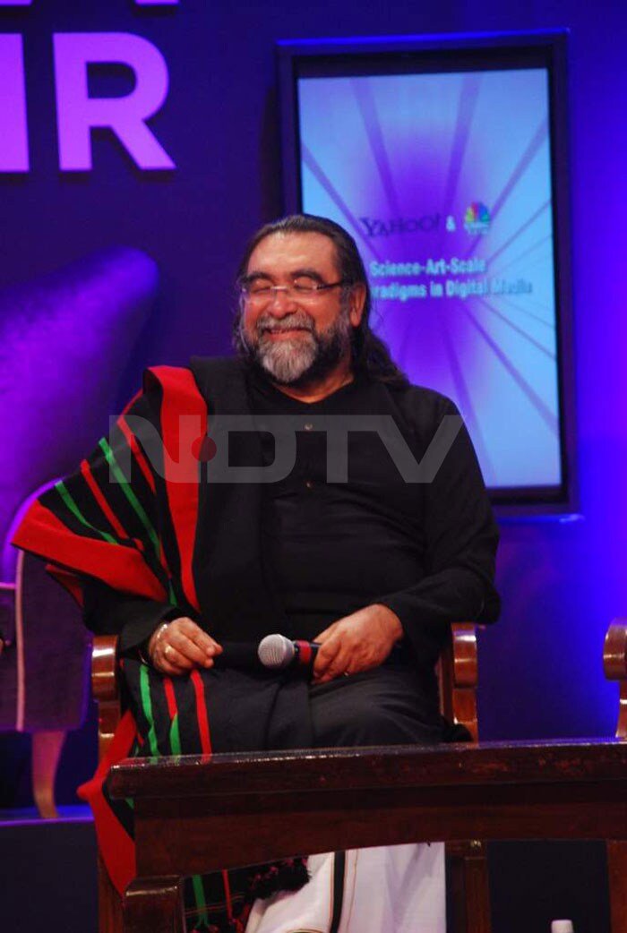 Ad guru Prahlad Kakkar also had his moment in the spotlight.