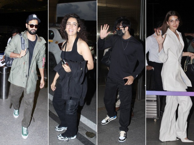 Sky Full Of Stars: Ranbir-Vicky Kaushal, Kriti-Sanya Spotted