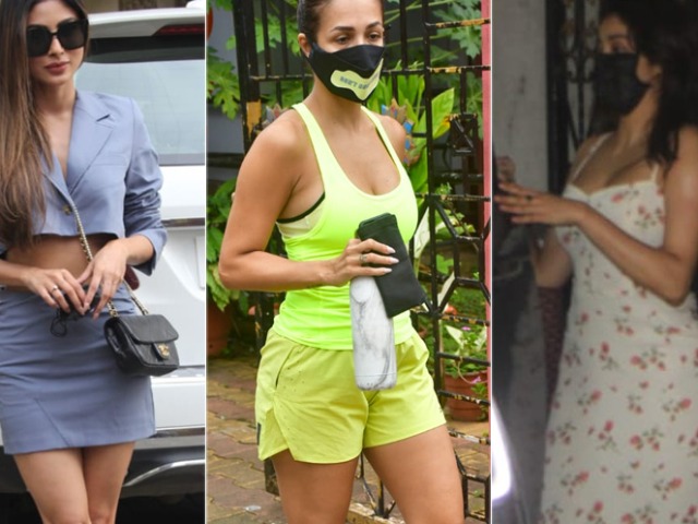 Sneak Peek Into Malaika, Janhvi And Mouni's Lives