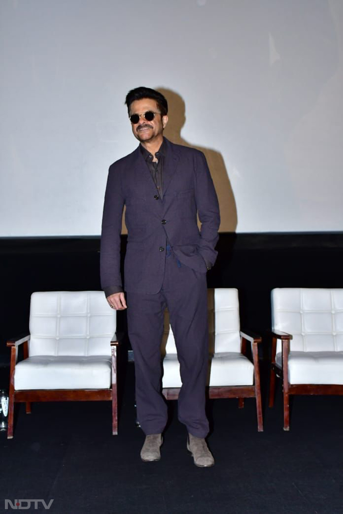 Anil Kapoor looked ageless in a suit. (Image Courtesy: Varinder Chawla)