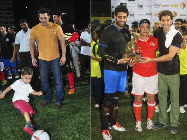 <i>Bend it Like</i> Bollywood: Salman, Aamir, Hrithik, Abhishek Have a Field Day