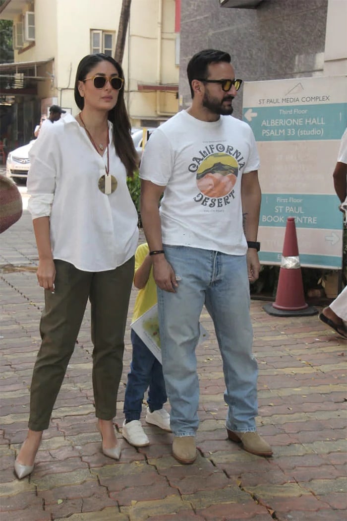 Soha Ali Khan Kunal Khemu And Kareena Kapoor Saif Ali Khan Spotted Together At The Book Launch