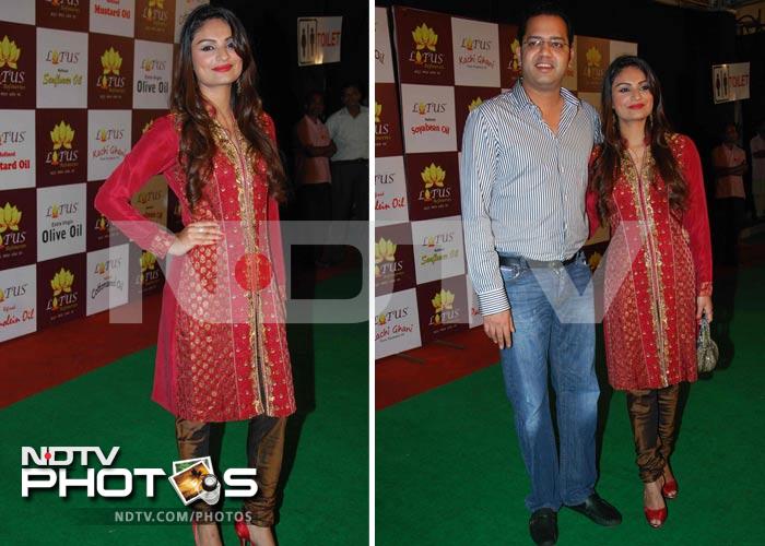 Spotted: Neha, Minissha at an event
