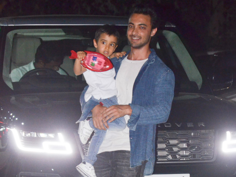 Little Ahil Is Star Guest At Party Night With Sohail Khan, Bobby Deol