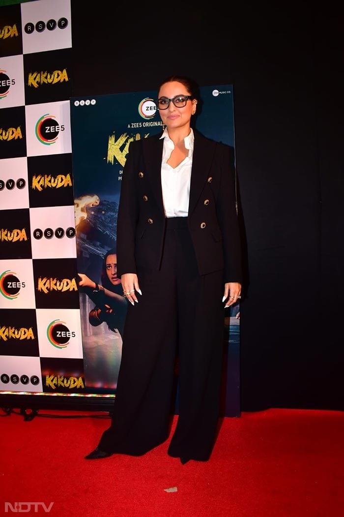 Sonakshi Sinha And Zaheer Iqbal Lit Up <i>Kakuda</i> Screening