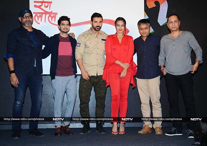 Film's director Abhinay Deo and producer Vipul Amrutlal Shah also posed with the star cast. <i>Force 2</i> is set to hit the screens on November 18.