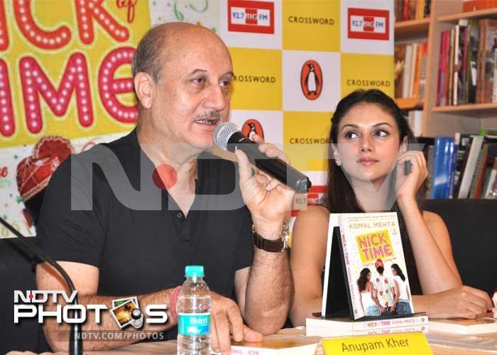 Anupam Kher is in the nick of time