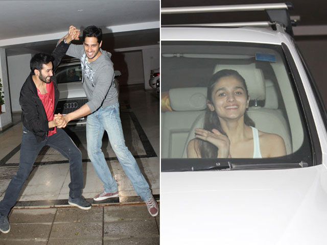 Two <i>Students</i> and a <i>Dulhania</i>: Varun, Sidharth, Alia