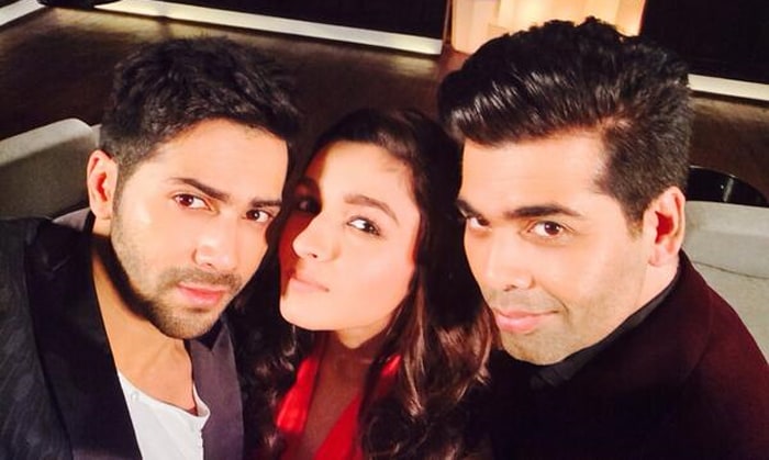 Spread Some Selfie Love: Varun, Alia, Karan