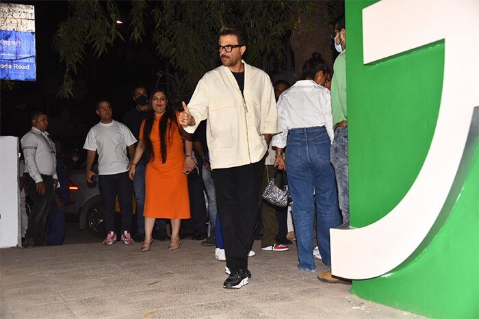 Anil Kapoor looked dapper in a jacket