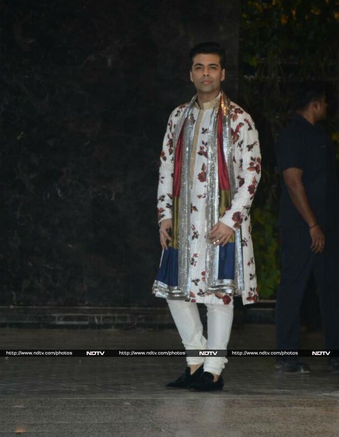 karan: Karan Johar finally arrived.