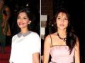 Sonam, Rani, Jr B at new musical Sonam, Rani, Jr B at new musical