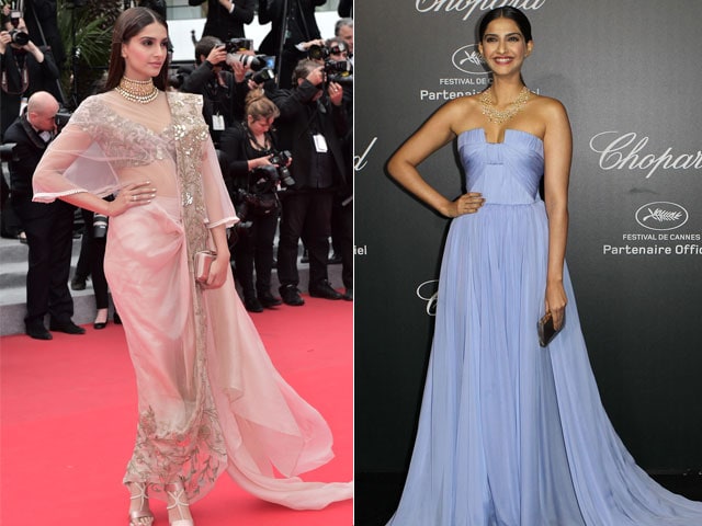 Photo : In Cannes, Sonam Dresses to Impress. Twice