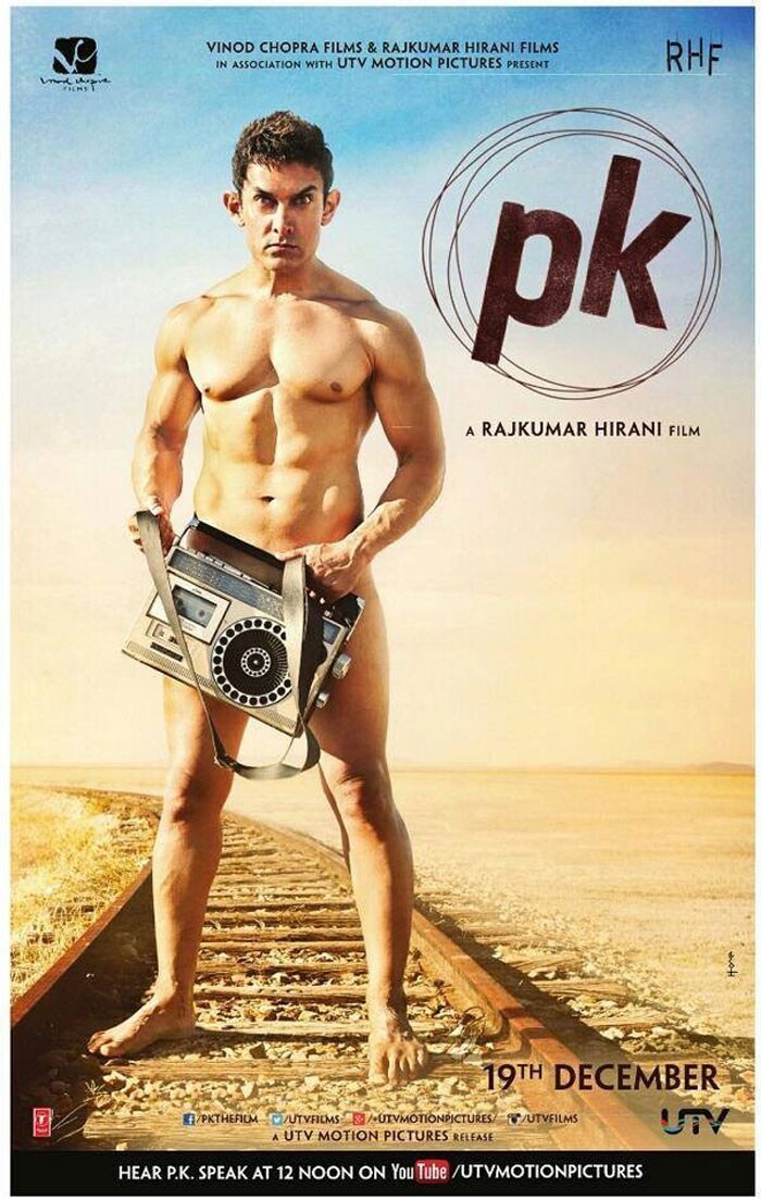 First Look: Aamir Khan Un-Covered in PK