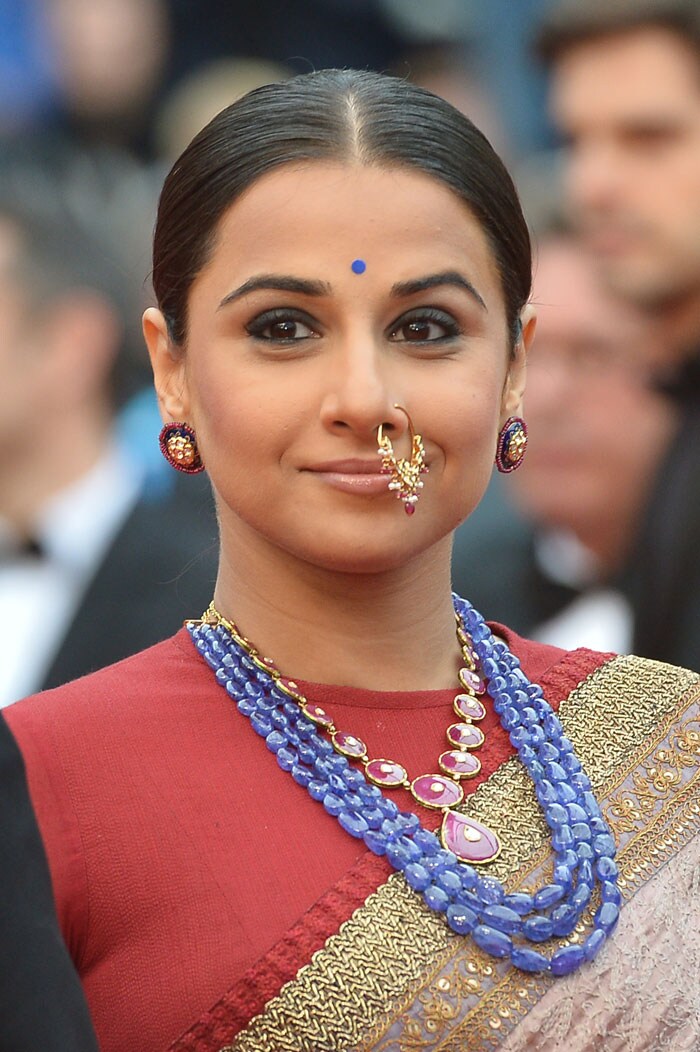 At Cannes, Vidya\'s nose ring can\'t outshine Sonam