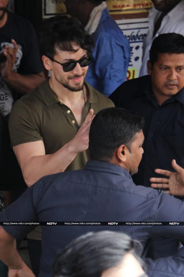 Tiger Shroff was busy with the promotions of his recently-released film <i>War</i>.