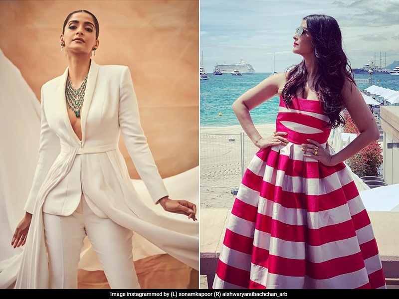 Photo : Sonam Does The Unexpected, Aishwarya Makes The French Riviera Sparkle