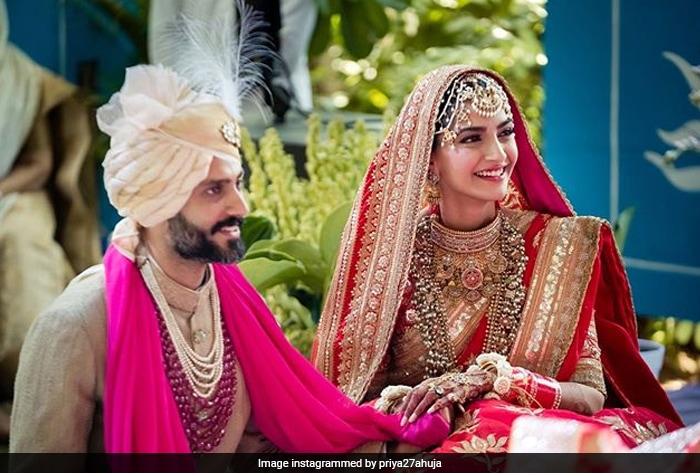 2018 was a big year for Sonam Kapoor as in May, ahead of the release of <I>Veere Di Wedding</i>, she had her very own big fat <I>shaadi</i> and married Anand Ahuja on May 8. Sonam's wedding festivities echoed through Mumbai for days!