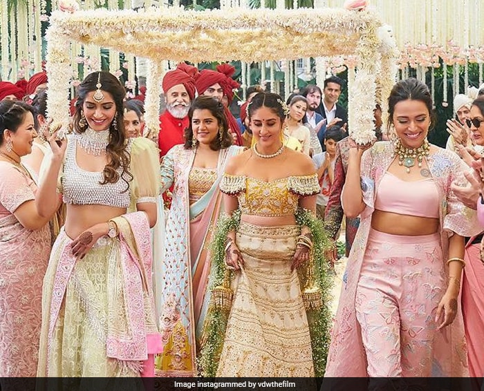 Next, Sonam co-starred with an ensemble cast - Kareena Kapoor, Swara Bhasker, Shikha Talsania - in <I>Veere Di Wedding</i>, which was co-produced by her sister Rhea Kapoor.