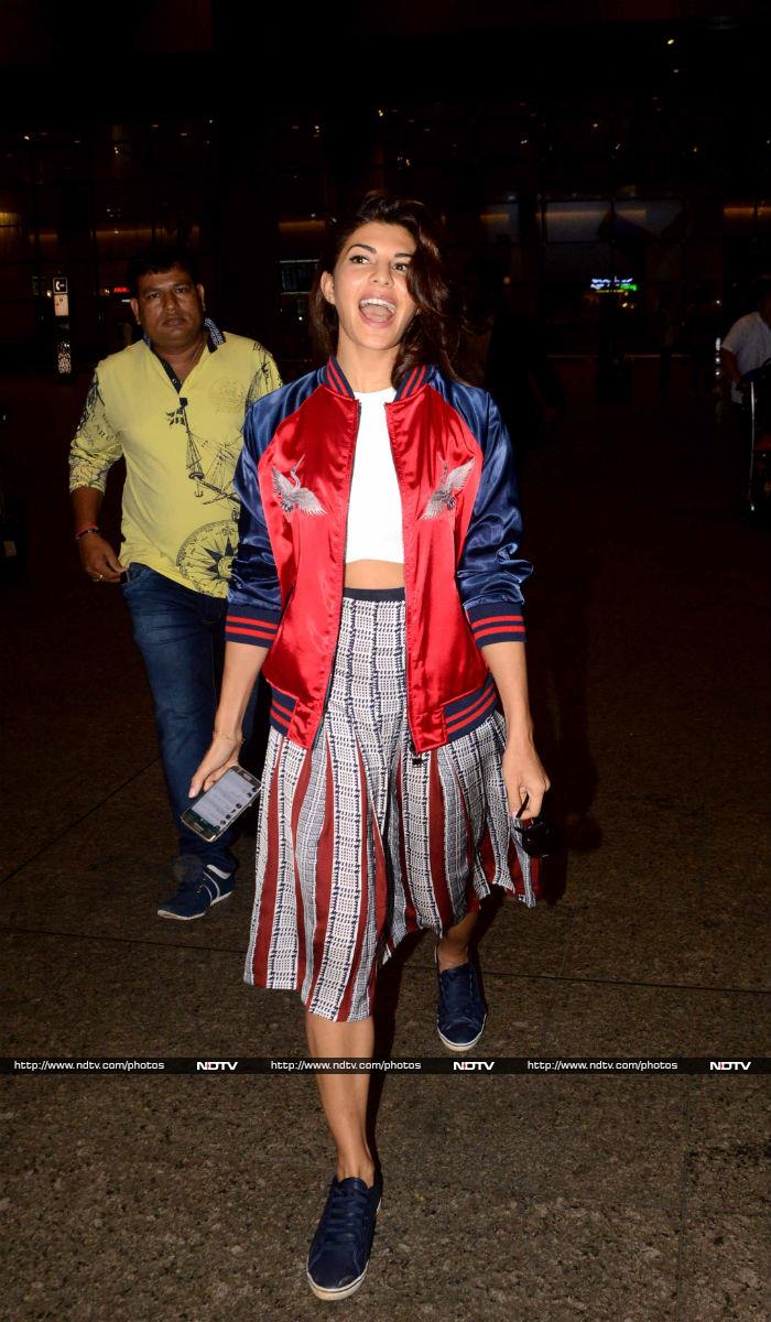 Sonam, Jacqueline, Saiyami Paint The Town In Hues Of Red