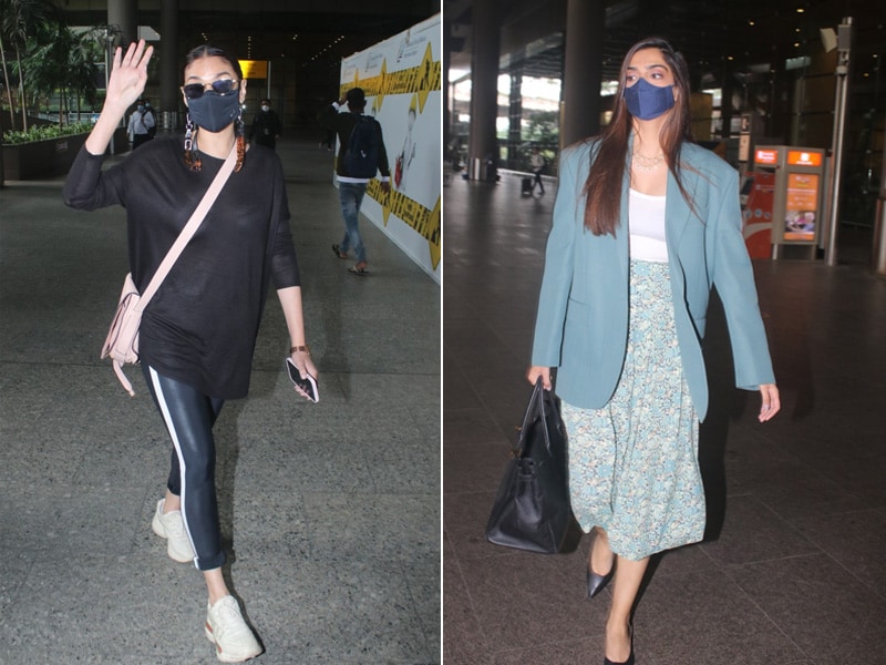 Photo : Sonam Kapoor And Aditi Rao Hydari's Airport Diaries