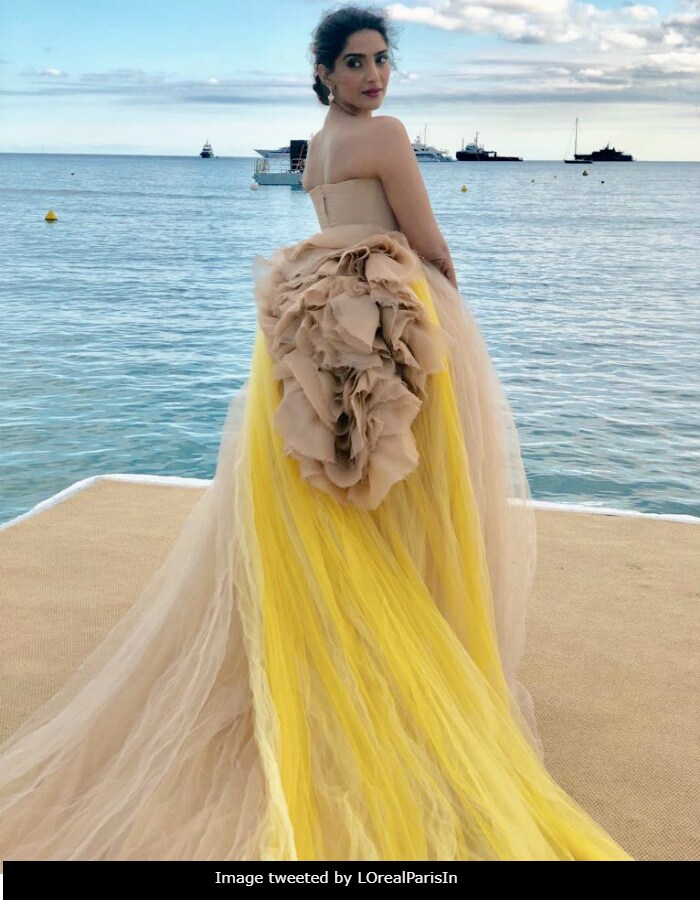 The Spotlight Followed Sonam Kapoor On Cannes Red Carpet