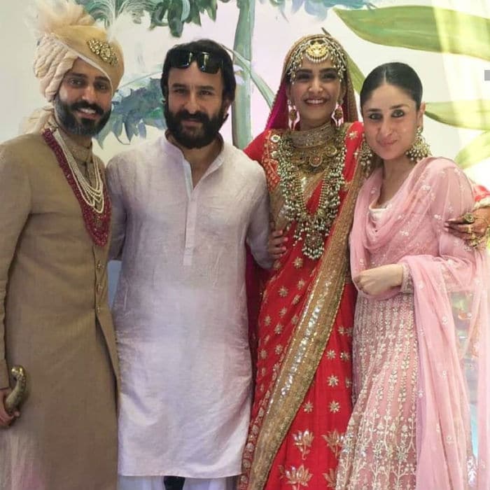 5 Pics Of Sonam And Anand From Inside Their Wedding