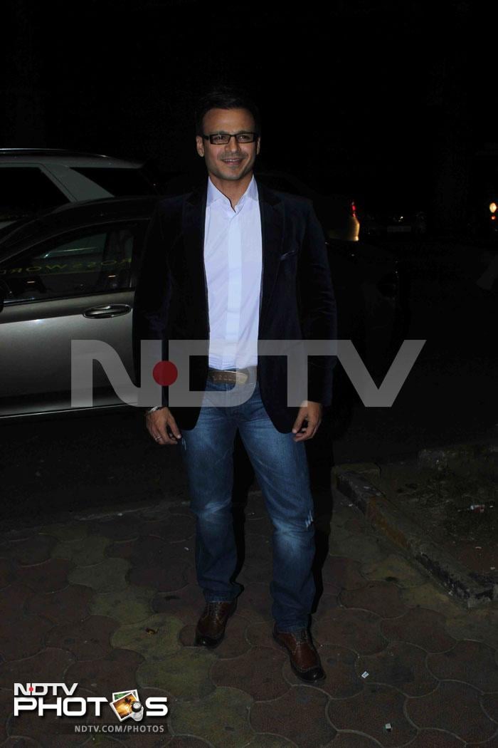 Vivek Oberoi was also spotted at the event. He will be next seen in the film <i>Zilla Ghaziabad</i>.